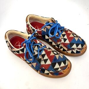 Twisted X Hooey Loper Aztec Print Sneakers Men 7 Women 8.5